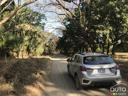 La route au Costa Rica